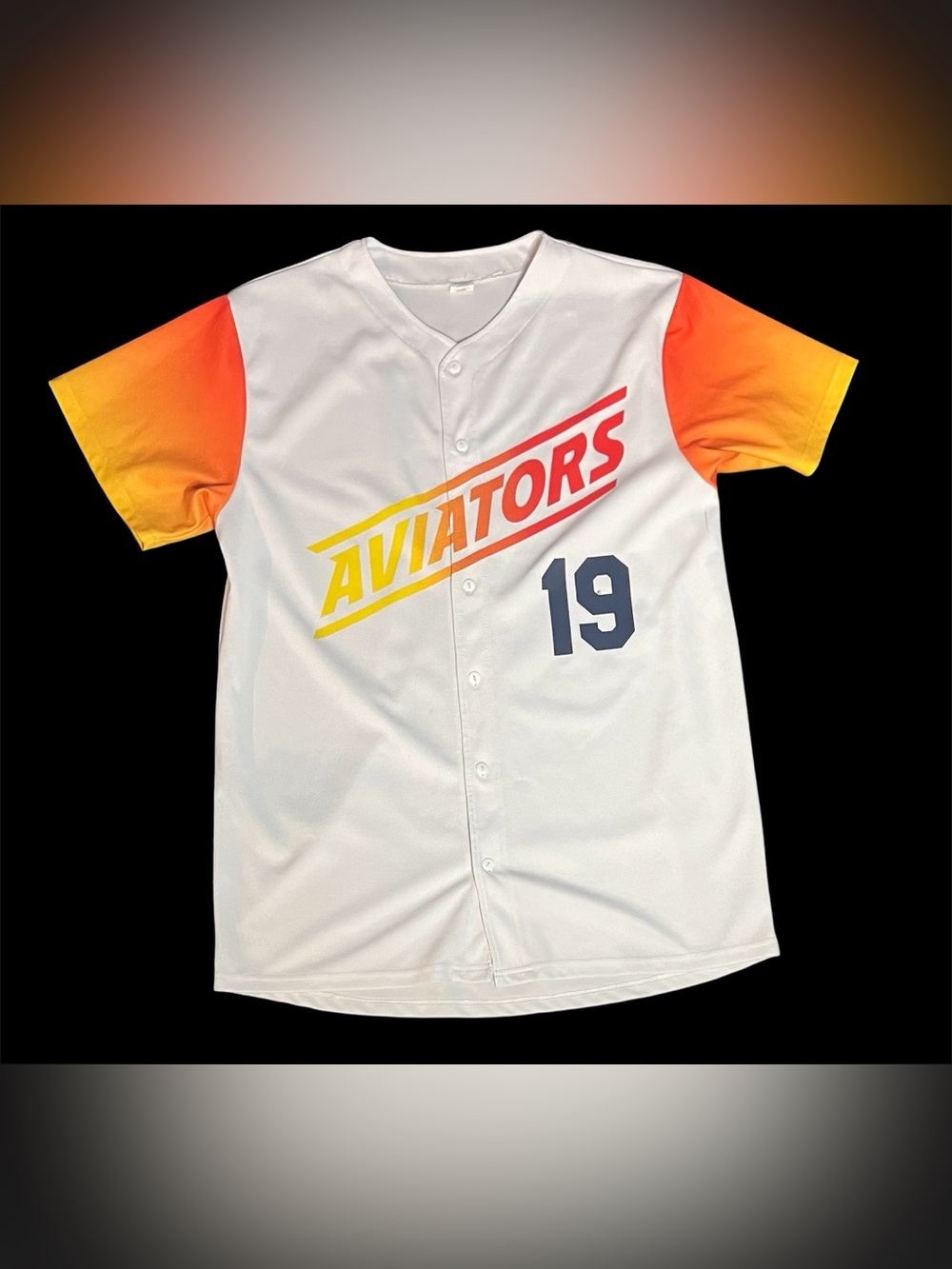 Las‎ Vegas Aviators 19 Adult Size M Baseball Jersey Success Promotions.